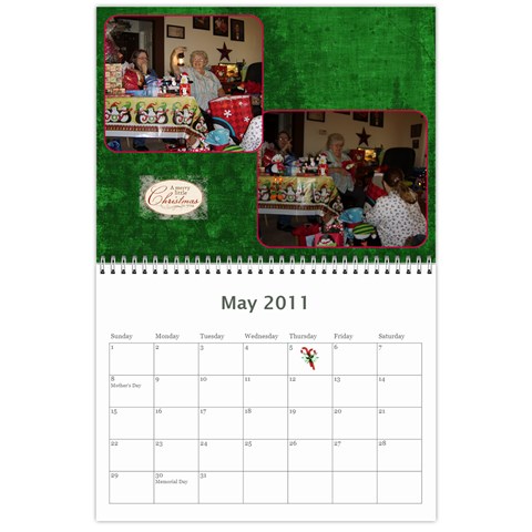 Xmas Calendar 2009 May 2011