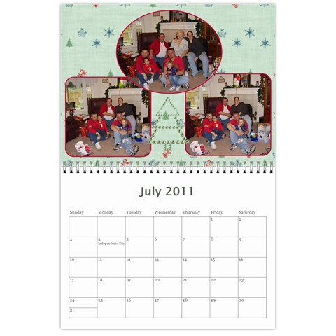 Xmas Calendar 2009 Jul 2011