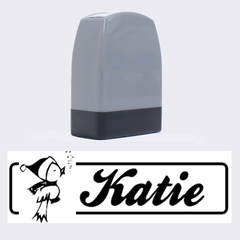 Katie 1.4 x0.5  Stamp