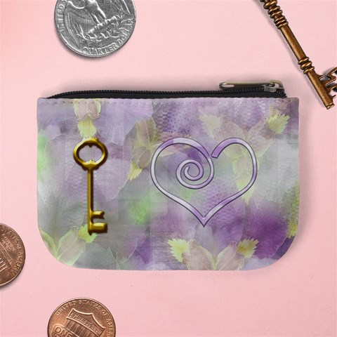 Iris Mini Coin Purse By Joan T Back