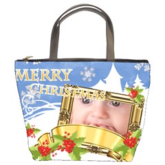 xmas bag - Bucket Bag