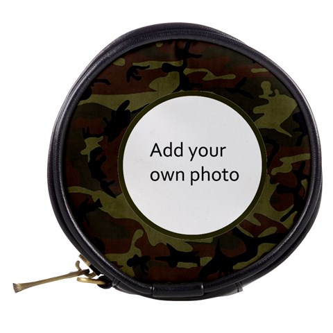Camo Mini Makeup Bag By Jen Back