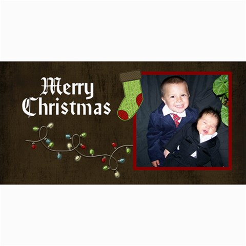 Christmas Cards1 By Sheena 8 x4  Photo Card - 1