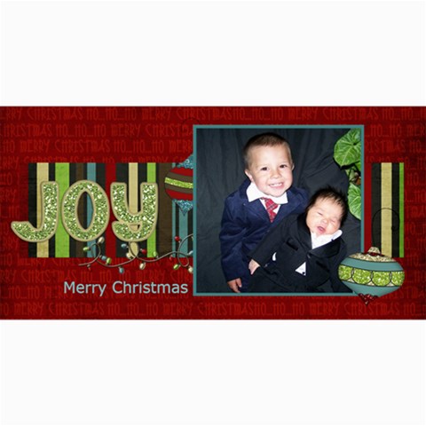 Christmas Cards1 By Sheena 8 x4  Photo Card - 3
