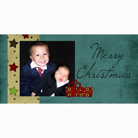 Christmas Cards1 By Sheena 8 x4  Photo Card - 8