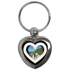 lace heart 2 keychain - Key Chain (Heart)
