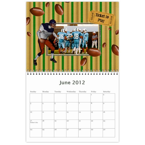 Football Calendar By Spg Jun 2012