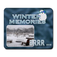 Winter Memories Large Mousepad