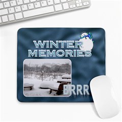 Winter Memories Large Mousepad