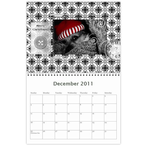 2011 Allen Calendar By Laura Dec 2011