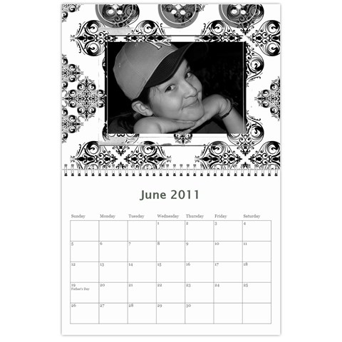 2011 Allen Calendar By Laura Jun 2011