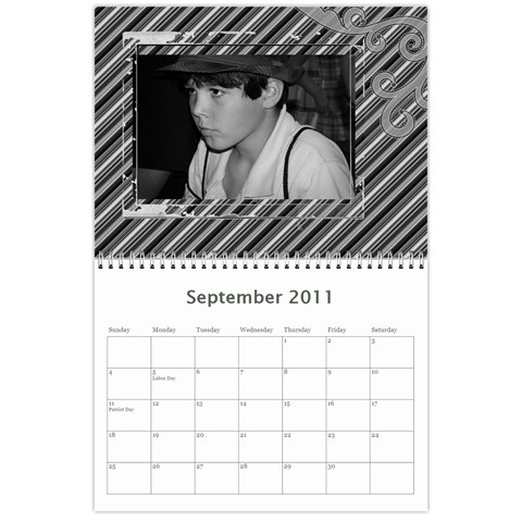 2011 Allen Calendar By Laura Sep 2011