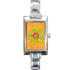 watch1 - Rectangle Italian Charm Watch