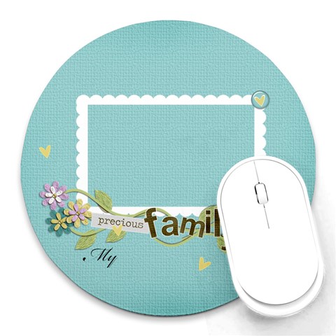 Round Mousepad Front
