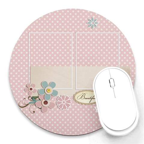 Round Mousepad Front