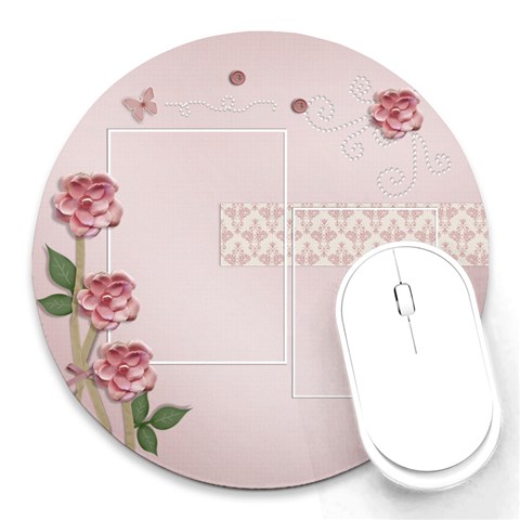Round Mousepad Front