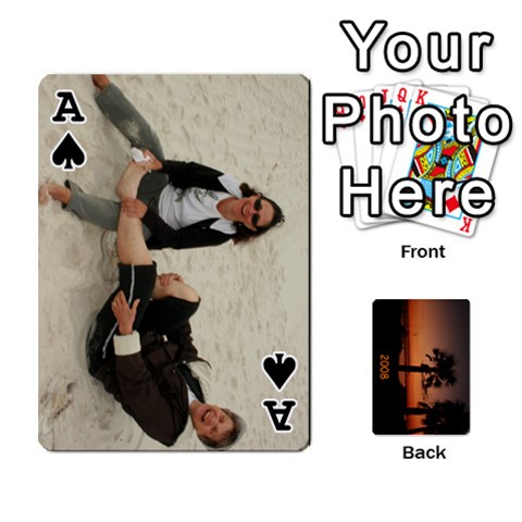 Ace Destin 2008 Deck To Order By Pat Front - SpadeA