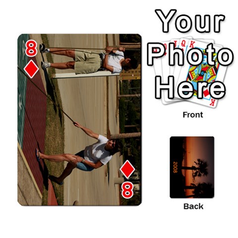 Destin 2008 Deck To Order By Pat Front - Diamond8
