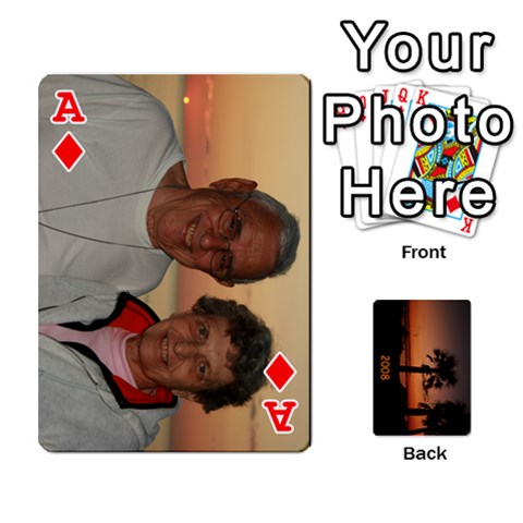 Ace Destin 2008 Deck To Order By Pat Front - DiamondA