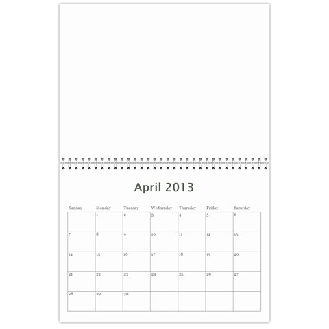 Calendar By Cathy Apr 2013