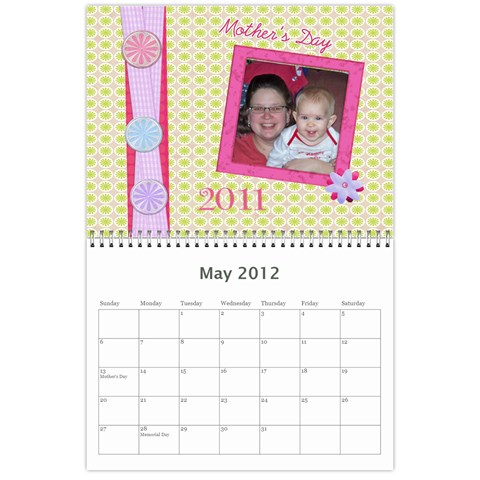 Calendar By Cathy May 2012