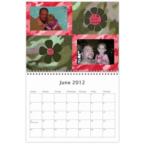 Calendar By Cathy Jun 2012