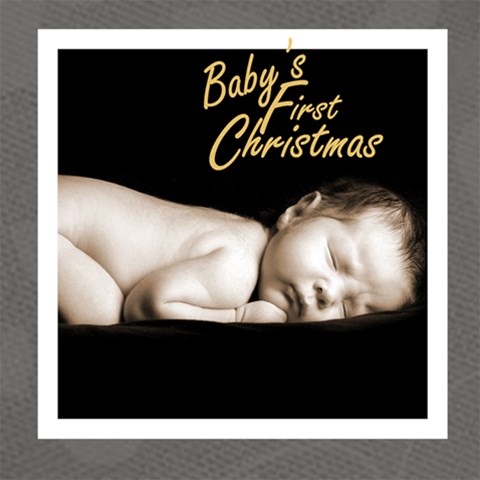 Baby s First Christmas Monochrome Photocube By Catvinnat Side 4