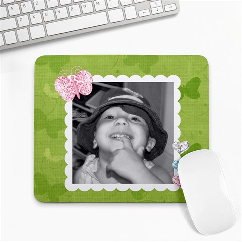 Cute Mousepad 1 By Martha Meier 9.25 x7.75  Mousepad - 1