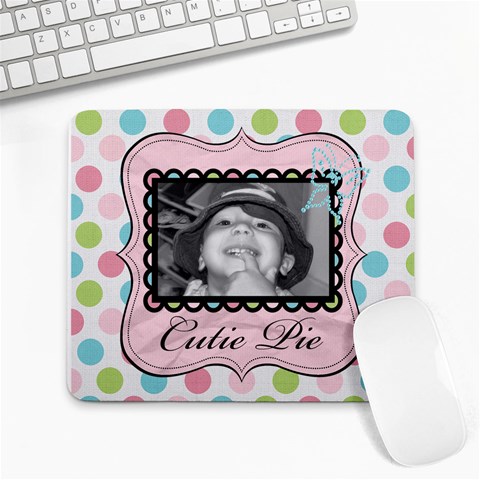 Cutie Pie Mousepad By Martha Meier Front