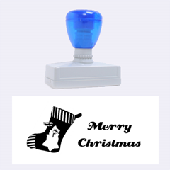 Merry christmas - Rubber Stamp (Large)