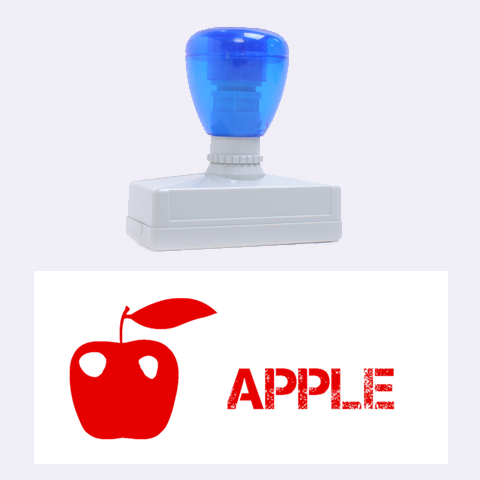 Apple By Wood Johnson 2.26 x1.05  Stamp