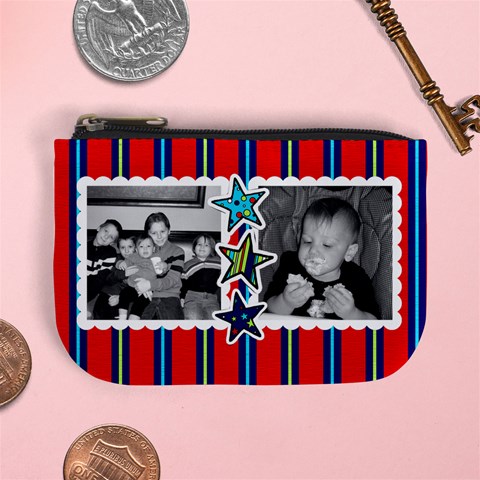 Stars Coin Purse By Martha Meier Front