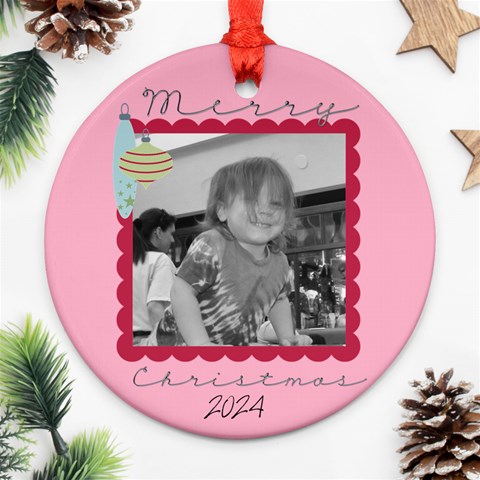 Christmas Ornament 2 By Martha Meier Front
