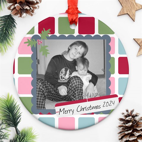 Picture Ornament 1 By Martha Meier Front