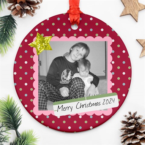 Picture Ornament 2 By Martha Meier Front