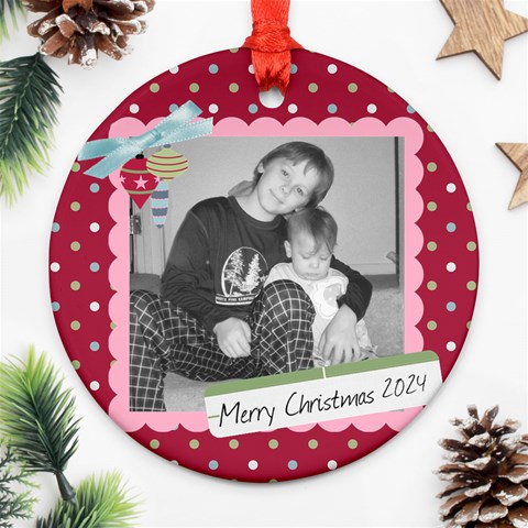 Picture Ornament 3 By Martha Meier Front