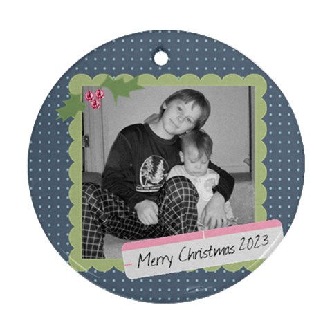 Picture Ornament 4 By Martha Meier Front