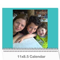 calendarioPri2011 - Wall Calendar 11  x 8.5  (12-Months)