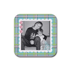 square coaster 6 - Rubber Coaster (Square)