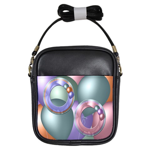 Balloons Sling Bag By Add In Goodness And Kindness Front