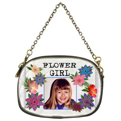 Flower Girl Chain Purse - Chain Purse (One Side)