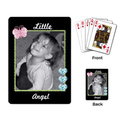 Little Angel Playing cards - Playing Cards Single Design (Rectangle) Little Angel Playing cards - Playing Cards Single Design (Rectangle)