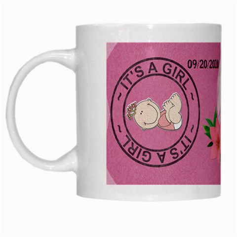 It s A Girl Mug By Lil Left