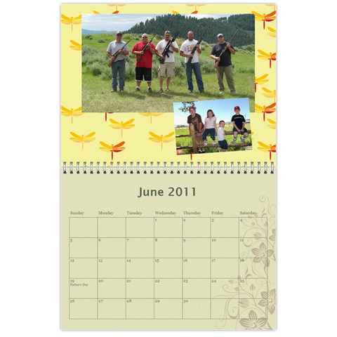 2011 Calendar By Laurie Jun 2011