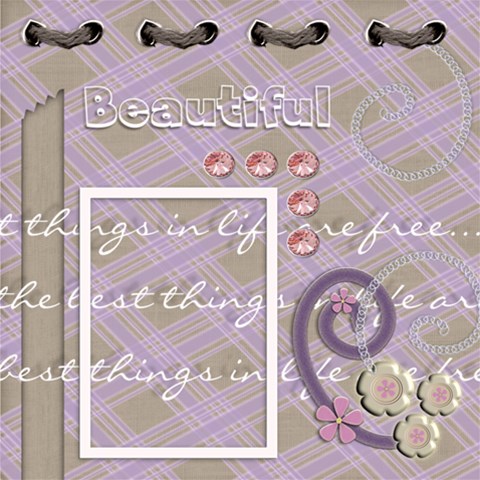Beautiful12x12 By Amy Blackford 12 x12  Scrapbook Page - 1
