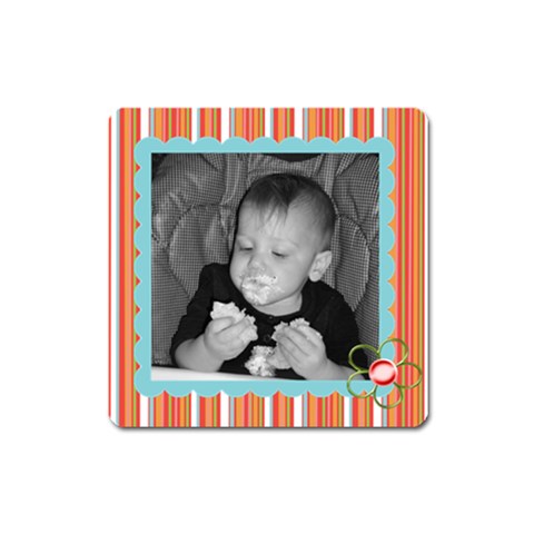 Square Magnet 5 By Martha Meier Front
