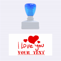 I Love You - Rubber Stamp (Medium)