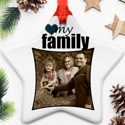 Star Ornament 2 By Amanda Bunn Front
