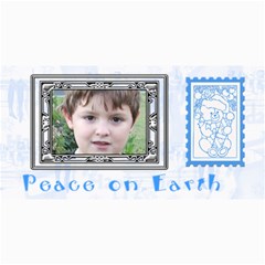 Blue Christmas Photo Card2