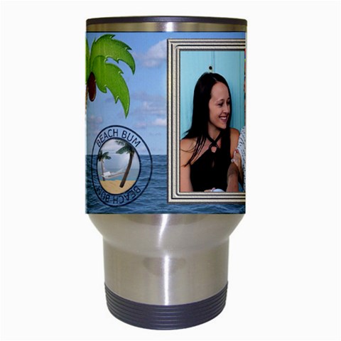 Tropical Vacation Travel Mug By Lil Center